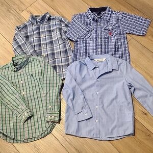 Ralph Lauren and H&M Sleeve Button-Up Shirts | Size 5